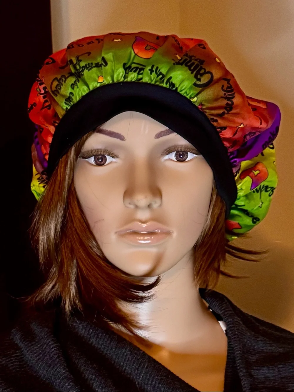 Rainbow Limited Edition Camryn’s BFF Dye Inspirational Printed Bonnet